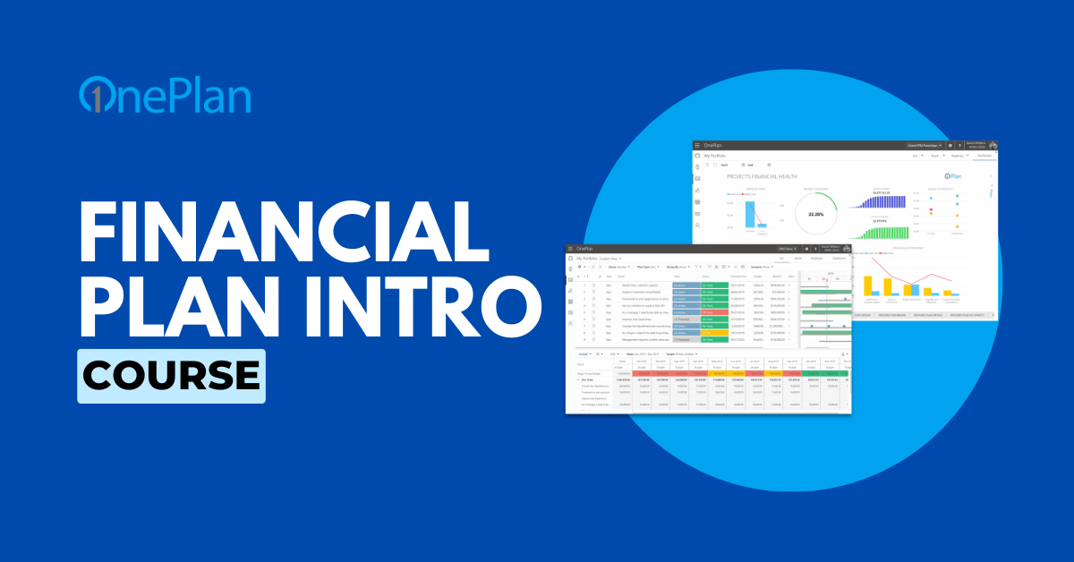 Intro to the Financial Plan Course
